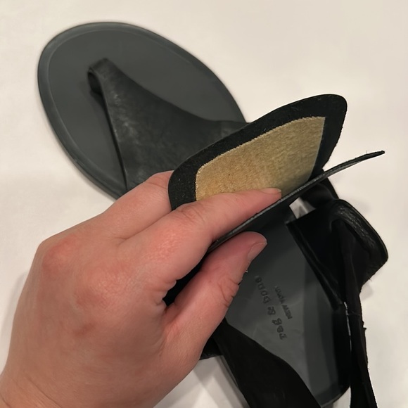 Rag & Bone Suede Slingback Sandals - Picture 8 of 8